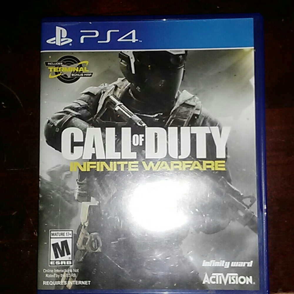 PS4 Call of duty infinite warfare.